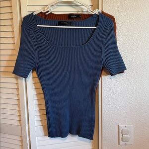 Zesica 2 Ribbed Knit Tops